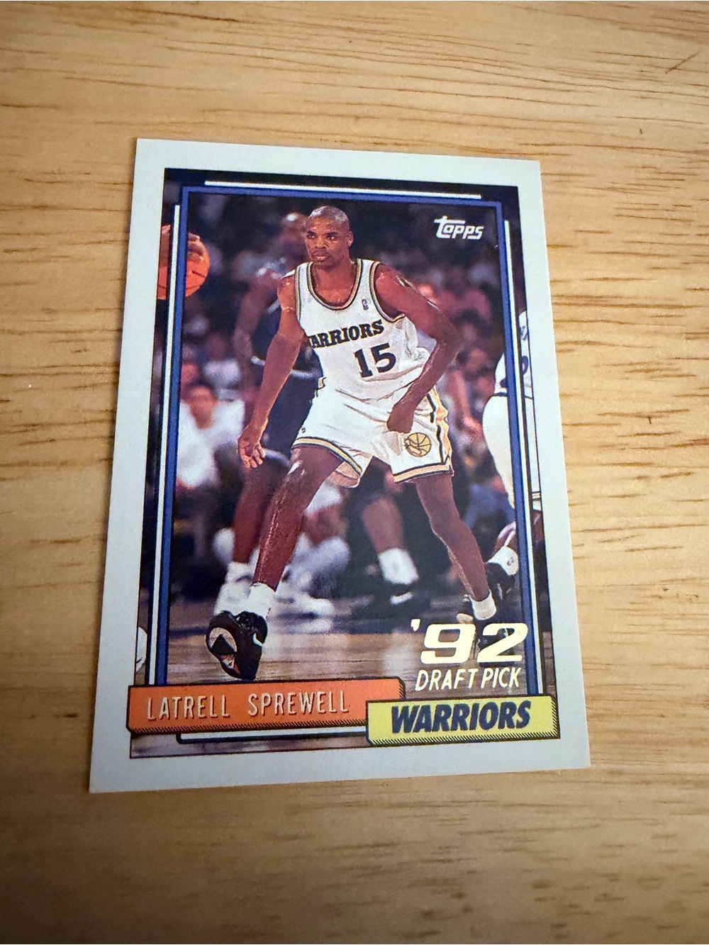 Topps Latrell Sprewell Rookie Card